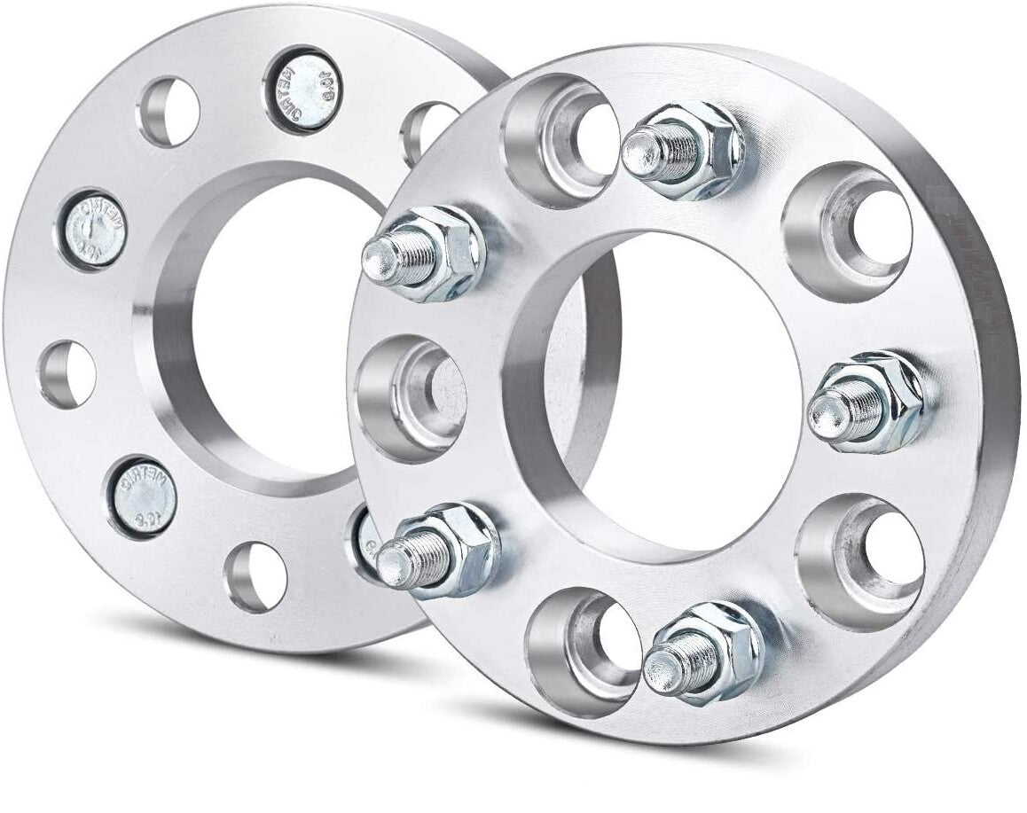 5x100 To 5x4.75 Wheel Adapters 1" Inch Fit 5x120.7 Wheel On 5x100 Car 12x1.5 2x