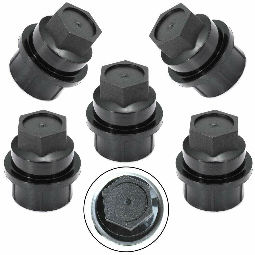 Lug Nut Cap Covers Fits Chevy Silverado GMC Sierra 1500 Tahoe Fits OE Lugs 6pc