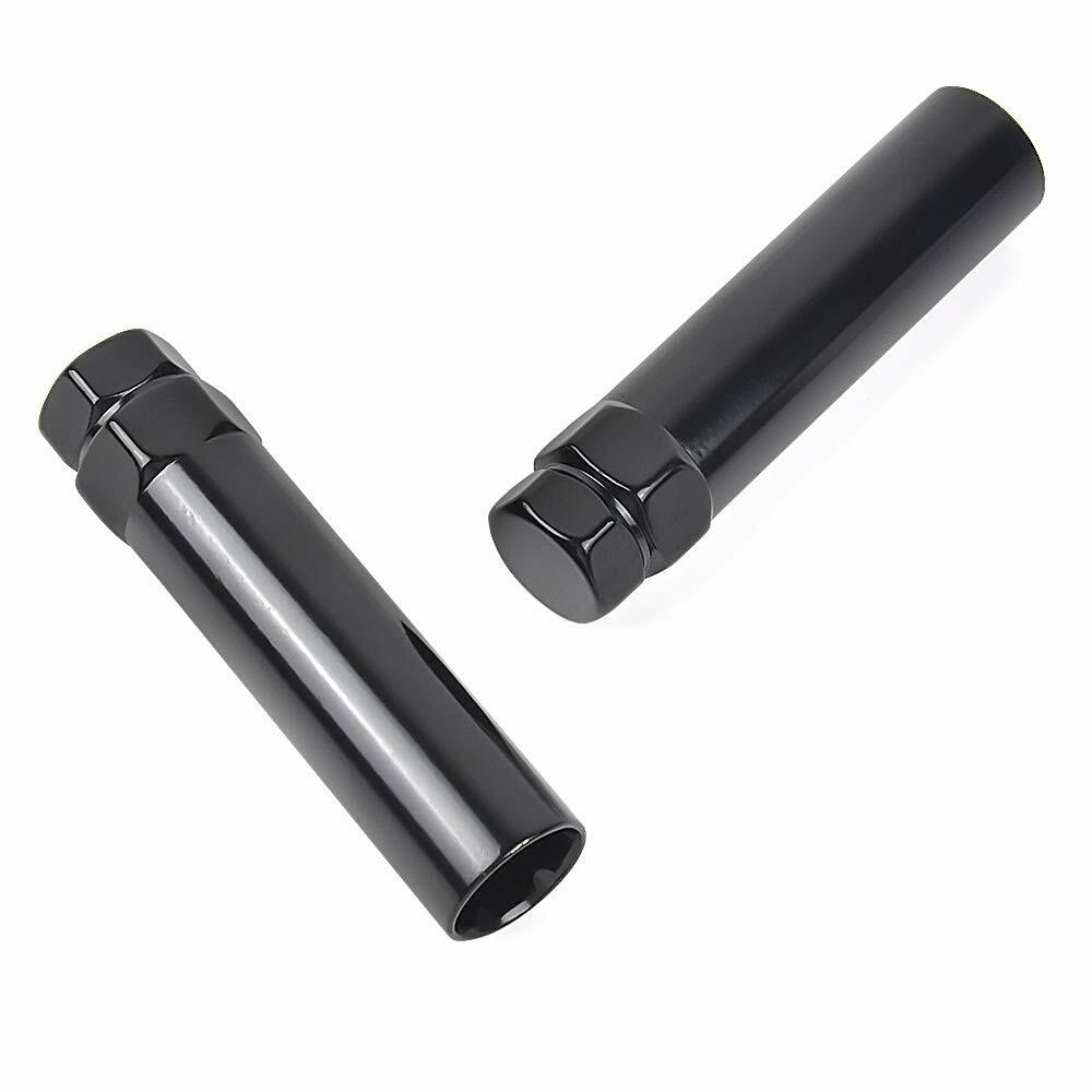 Black Socket Key Tool Thin Wall Tuner Only works with 6 spline Lug Nuts