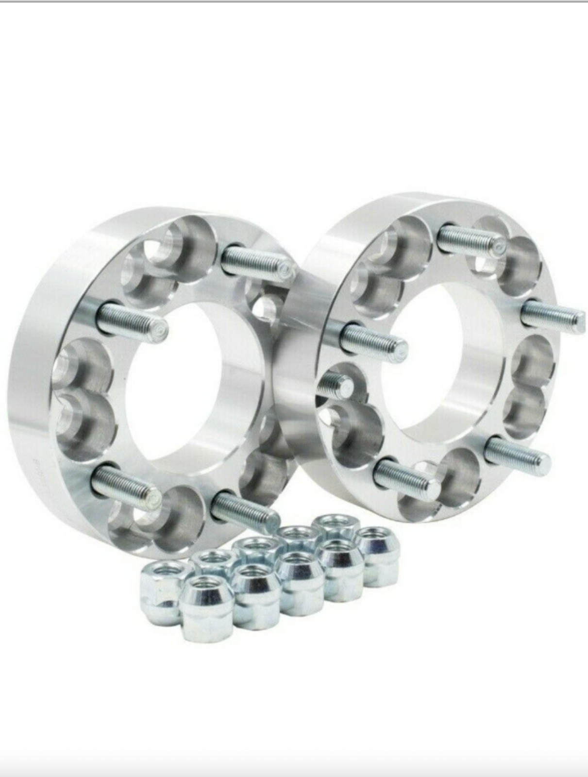 5x5 to 5x4.5 Wheel Adapters 1.5" Put Honda Toyota Rims On Chevy Jeep 1/2x20 2x