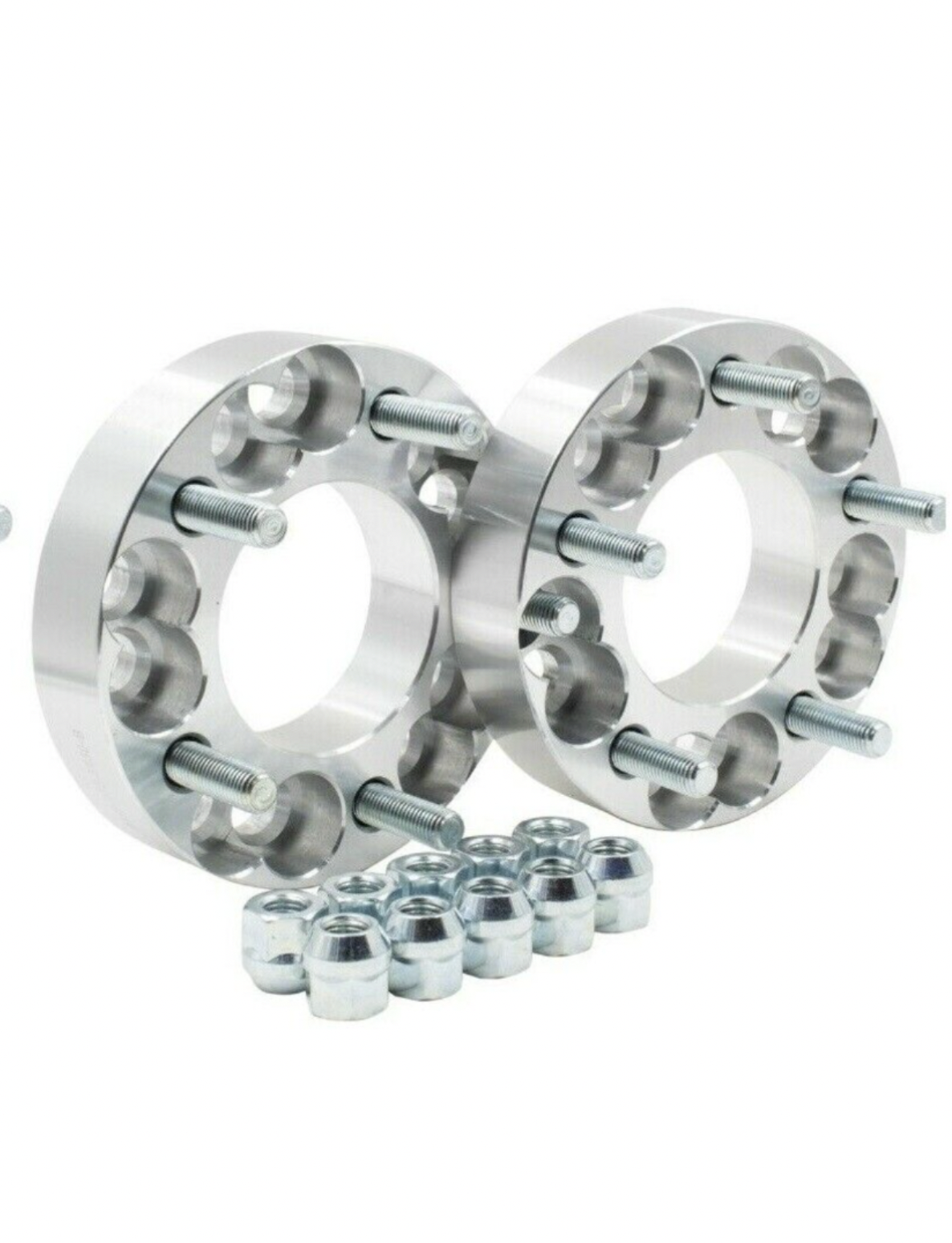 5x4.75 To 5x5 Wheel Adapters 1.25" Put 5x127 Wheels On 5x120.7 Cars 12x1.5