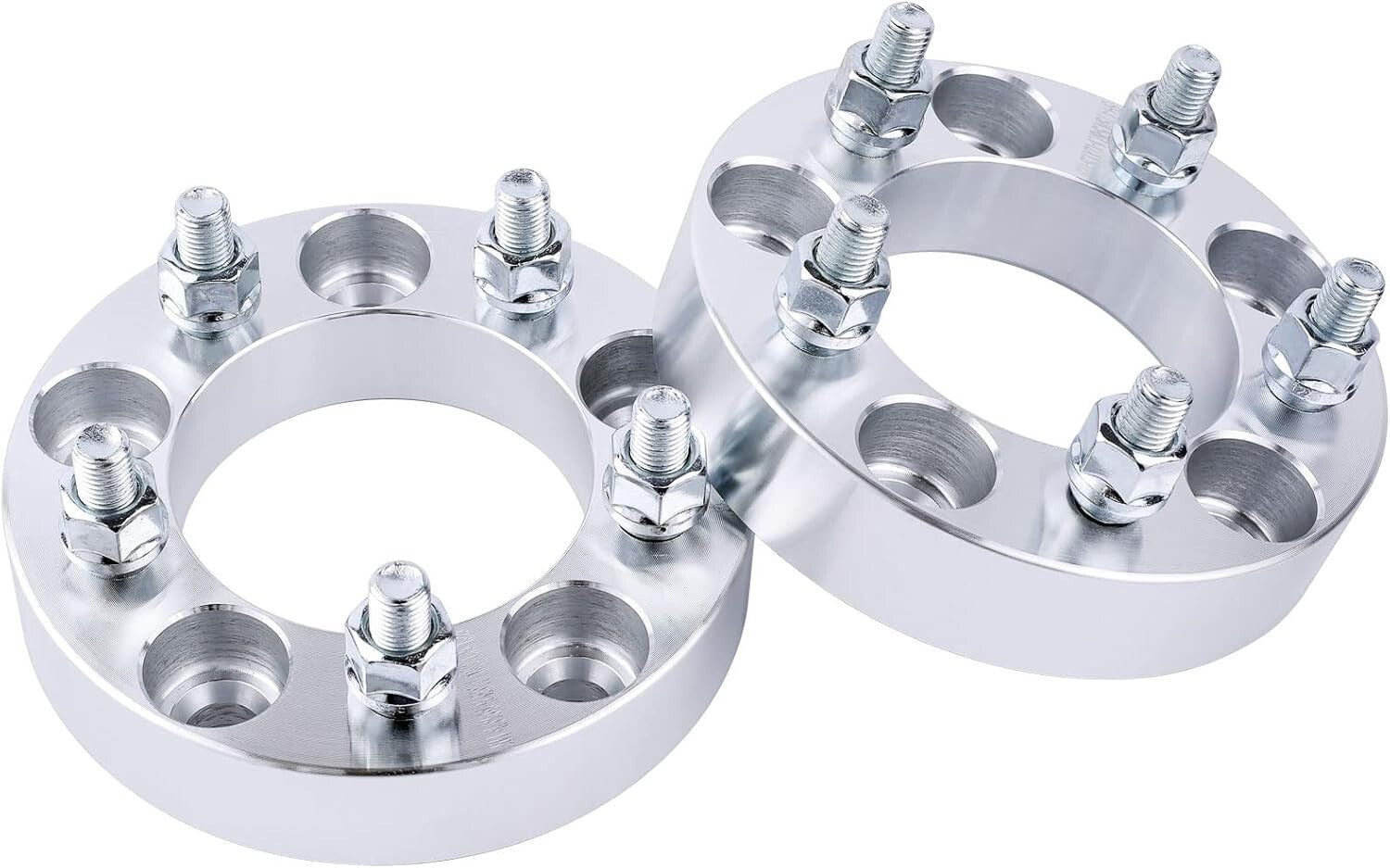 5x5.5 to 5x5 Wheel Adapters 1.5 Inch Put 5x127 Rims on 5x139.7 Trucks 1/2x20 2x