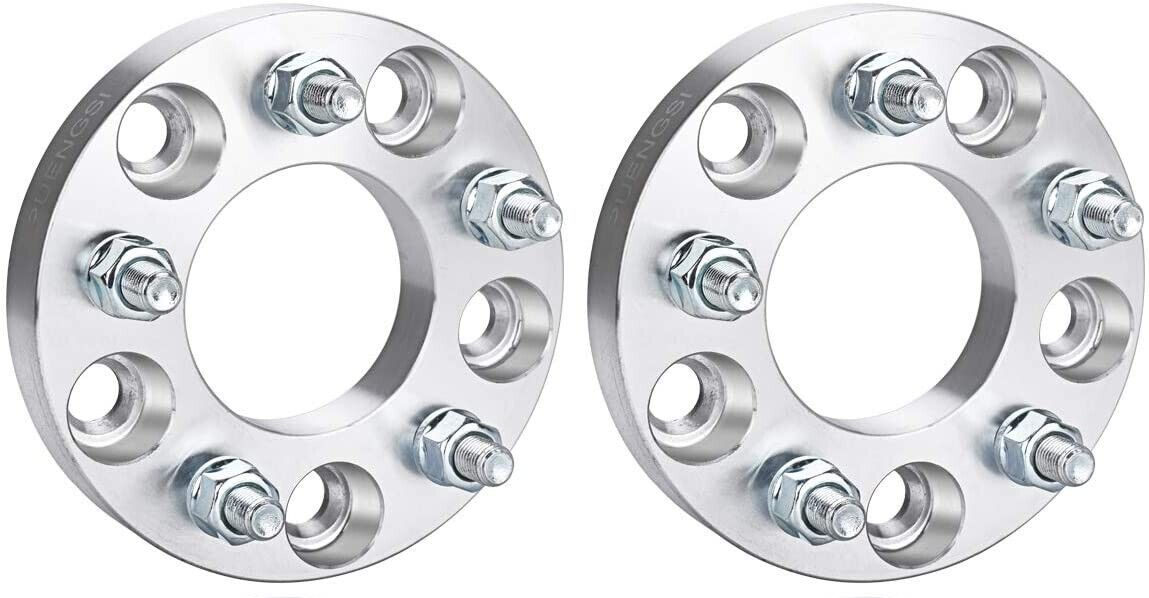 2x 5x108 Wheel Spacer Adapters 1.25" Inch Fits Ford Fusion Escape Lincoln 5x4.25