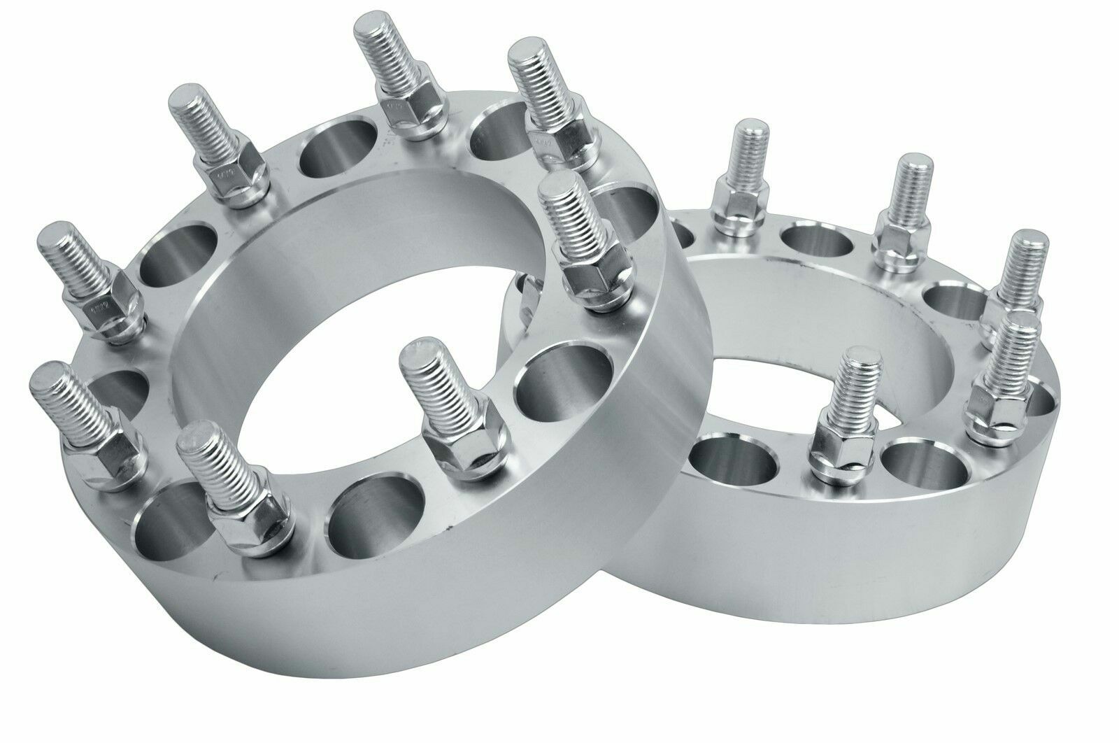8x210 to 8x210 Wheel Spacers 2" Inch GMC Sierra Chevy Silverado 3500 Dually 2x