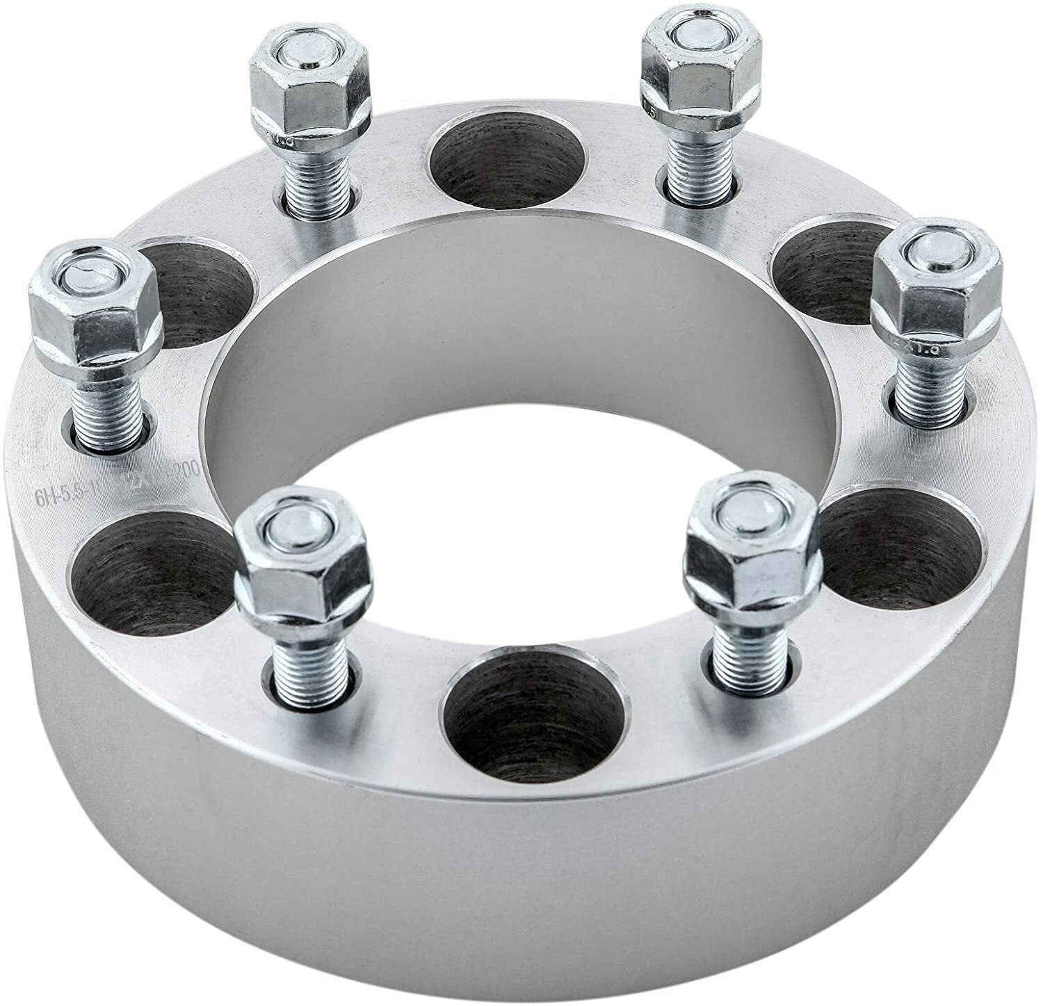 6x5.5 to 6x135 Wheel Spacers Adapters 1.5" inch Fit Ford Rims on Chevy GM 14x1.5