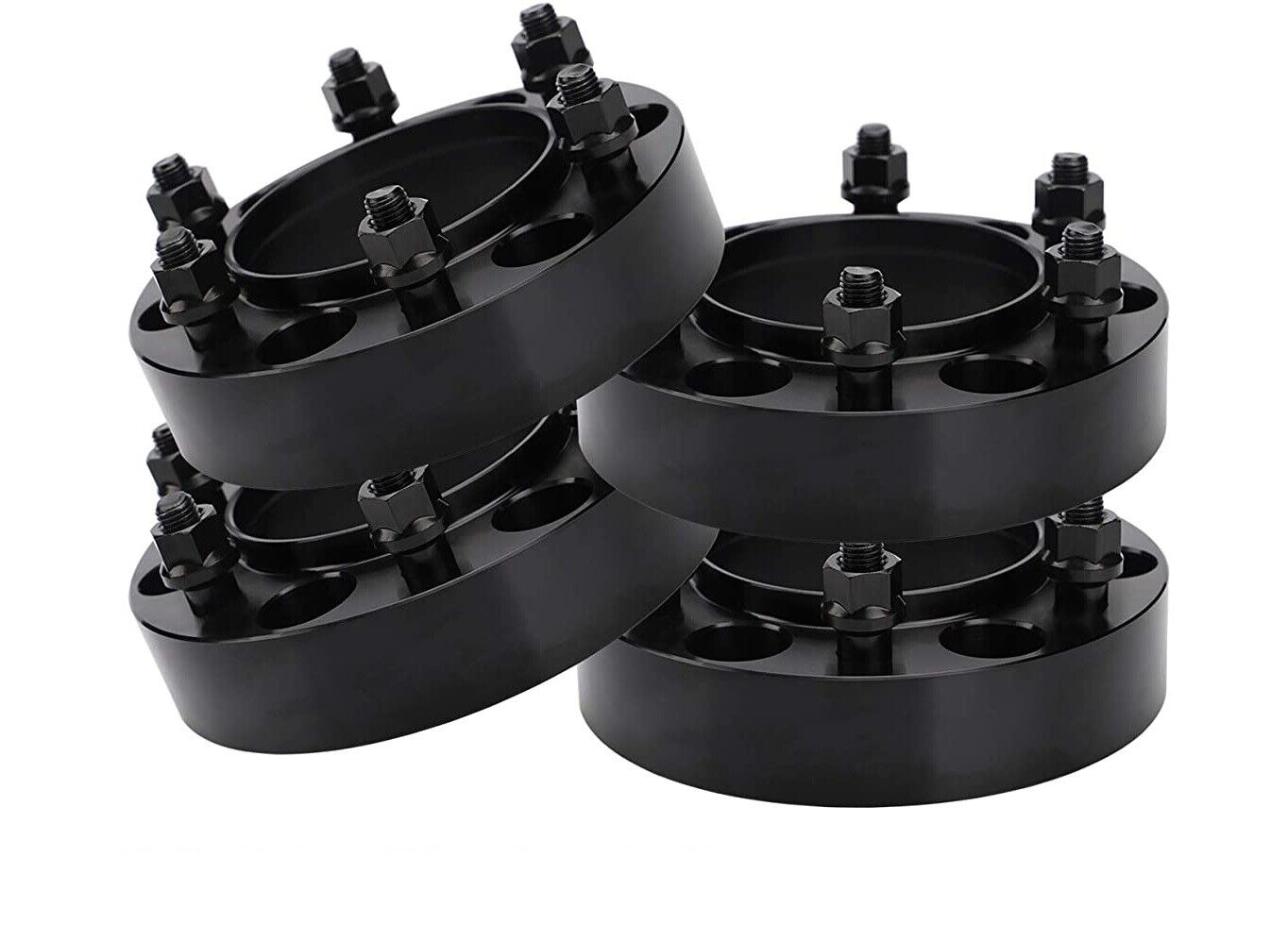 6x5.5 or 6x139.7 Hub Centric Wheel Spacers 1.5" Fits Toyota Tundra Sequoia 14x1.