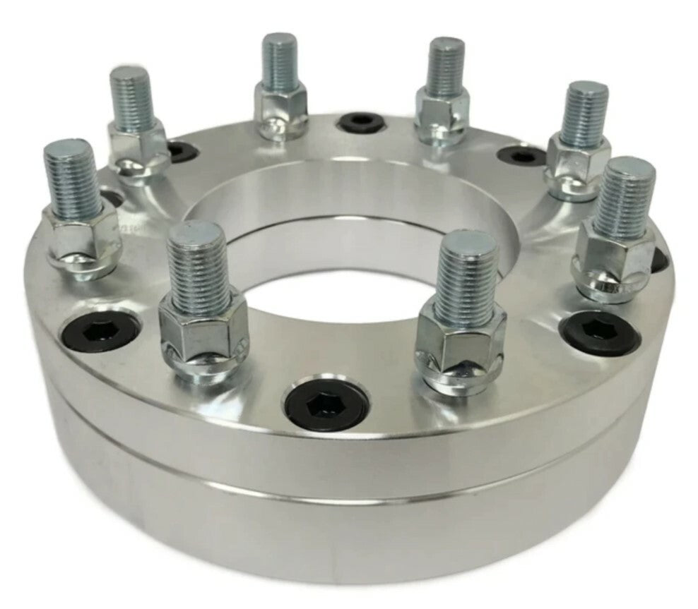 1x 6x5.5 to 8x180 Wheel Adapters 2 Inch Fit Chevy GMC 2500 3500 Rims on RAM 1500