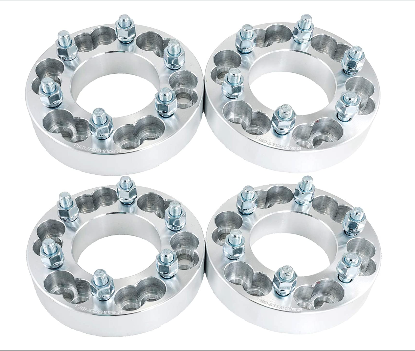6x135 to 6x135 Wheel Spacers 1.5" Inch Fits Ford F-150 Expedition 87.1mm 12x1.5