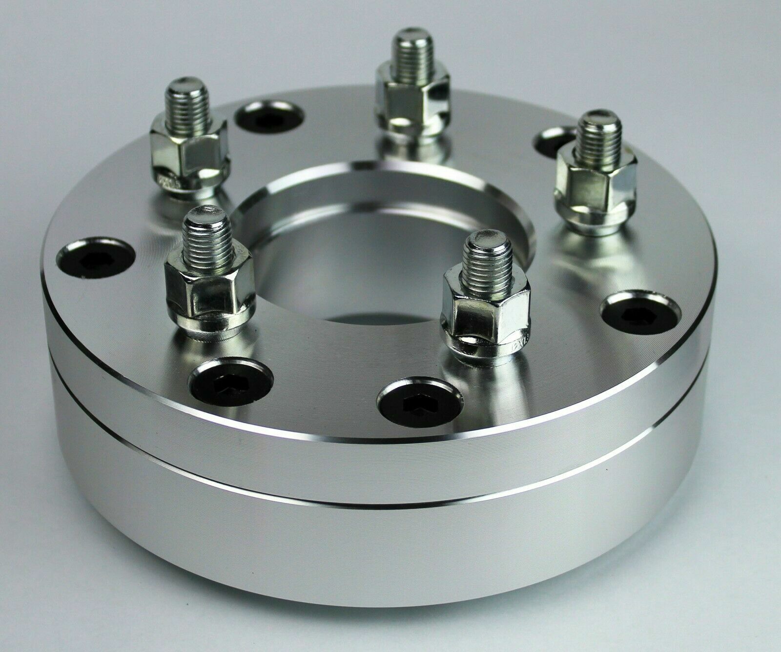 1x 4x108 To 5x114.3 Wheel Spacers Adapters 2" Inch Fit 5 Lug Wheels On 4 Lug Car