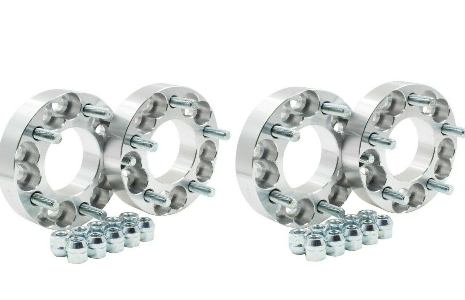 5x5 to 5x5.5 Wheel Adapters 1.5 Inch Put RAM CJ Rims on Chevy GMC Jeep JK 1/2x20