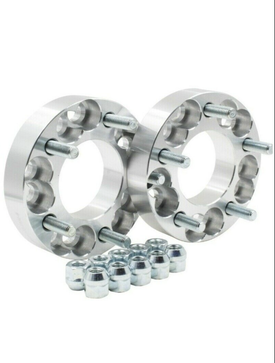 5x4.75 To 5x5 Wheel Adapters 1.5" Put 5x127 Wheels On 5x120.7 Cars 12x1.5
