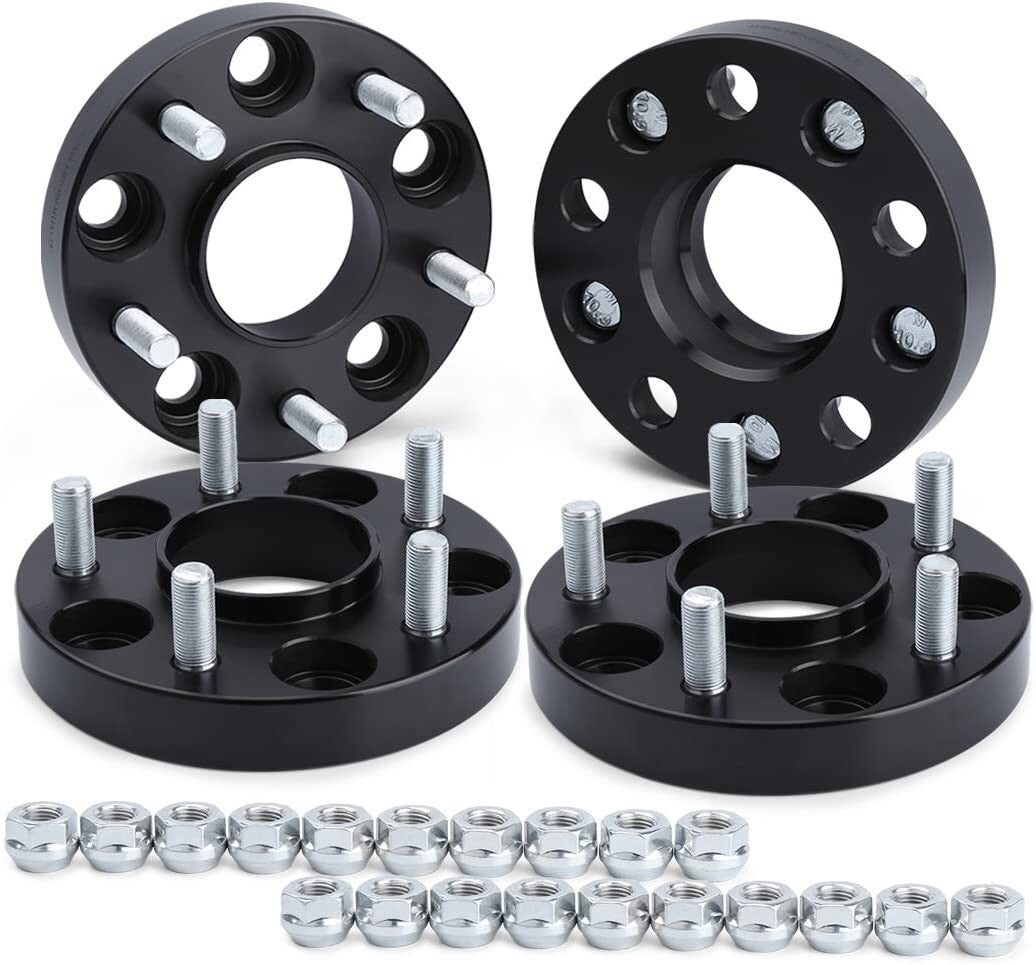 4 Wheel Adapters Hub Centric 25mm Converts VW Audi 5x100 To 5x112 Wheels 57.1 cb