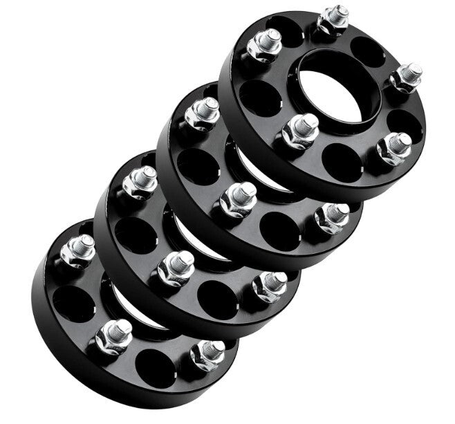 5 5x4.5 to 5x5 Wheel Adapters Hub Centric 1" Inch Fit JK JL Wheels On Jeep TJ YJ