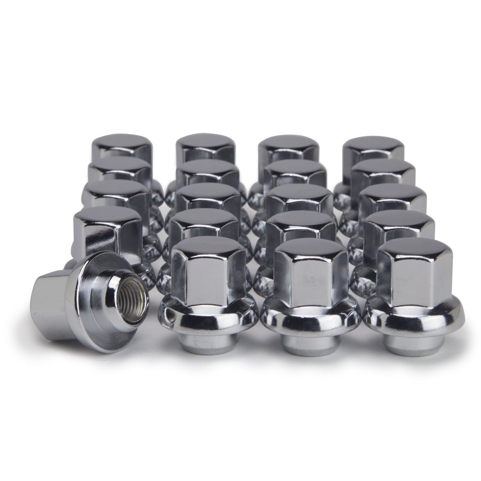 20 Snowflake Lug Nuts 12x1.5 Fits 1982+ Chevy GM Pontiac Oldsmobile Buick Cars