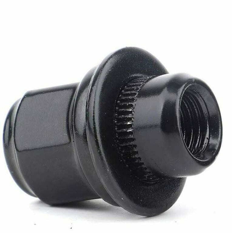 1x OEM Factory Lug Nuts Black Fits Toyota Lexus 12x1.5 Fits Mag Flat Seat Rim
