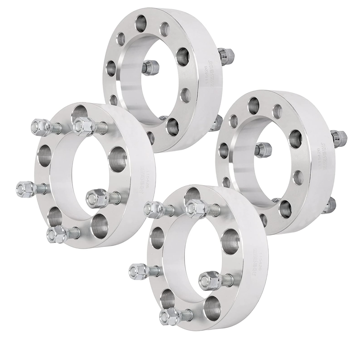 5x5.5 to 5x5 Wheel Adapters 1.5" Inch Fit Jeep JL Gladiator Wheels on RAM 14x1.5