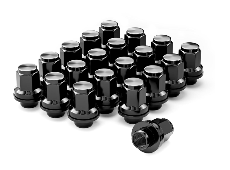 20 Toyota OEM Factory Style Mag Lug Nuts Black 14x1.5 Fits Tundra Sequoia