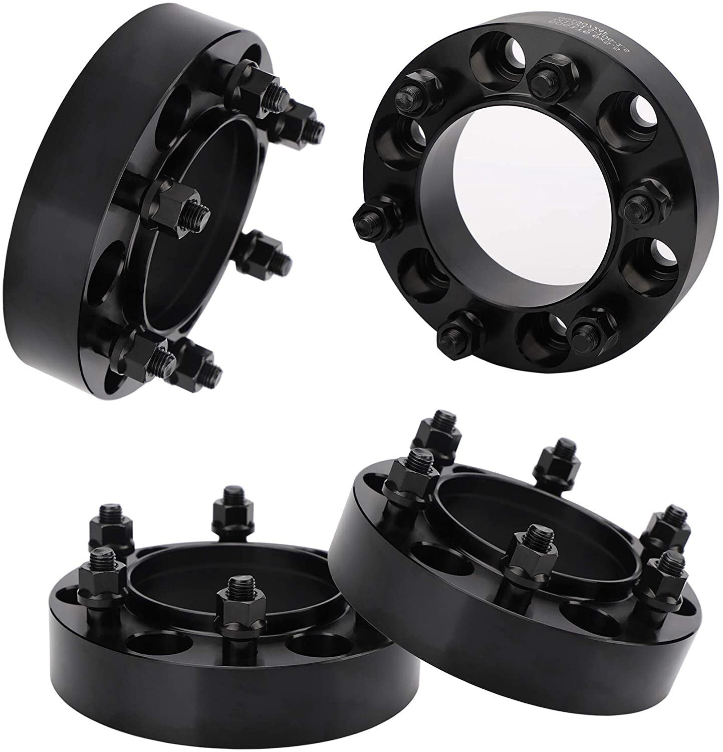 6x5.5 to 6x5.5 Hub Centric Wheel Spacers 1.25" Fits Toyota Tundra Sequoia 14x1.5