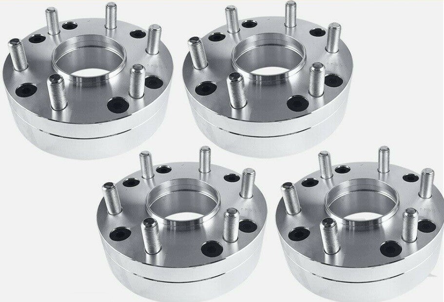 4x 5x150 to 6x5.5 Wheel Adapters Hub Centric 2 Inch Fit 6 Lug Wheels On Tundra
