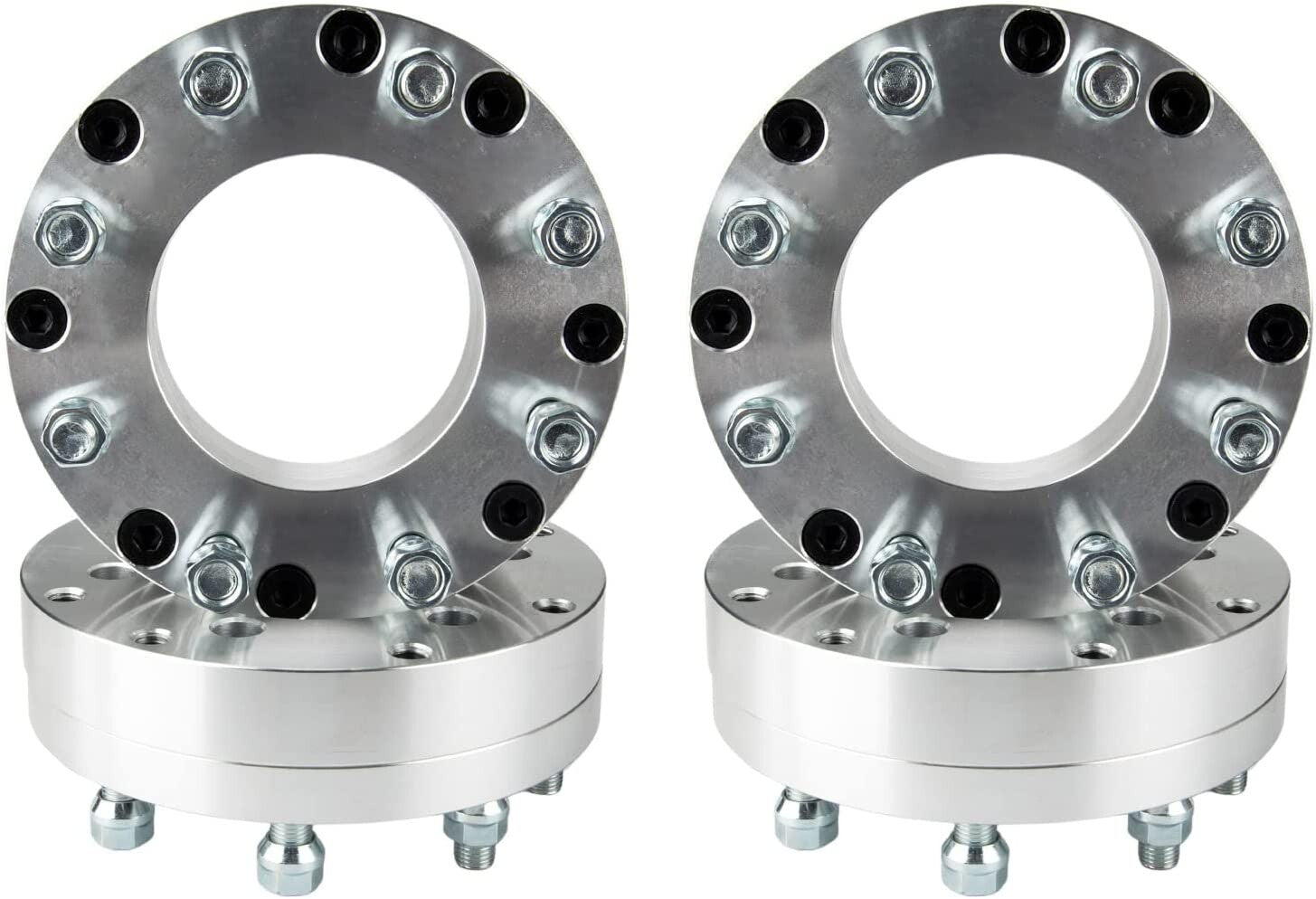 6x135 to 8x170 Wheel Adapters 2" Fit Ford Super Duty Wheels on F-150 Expedition