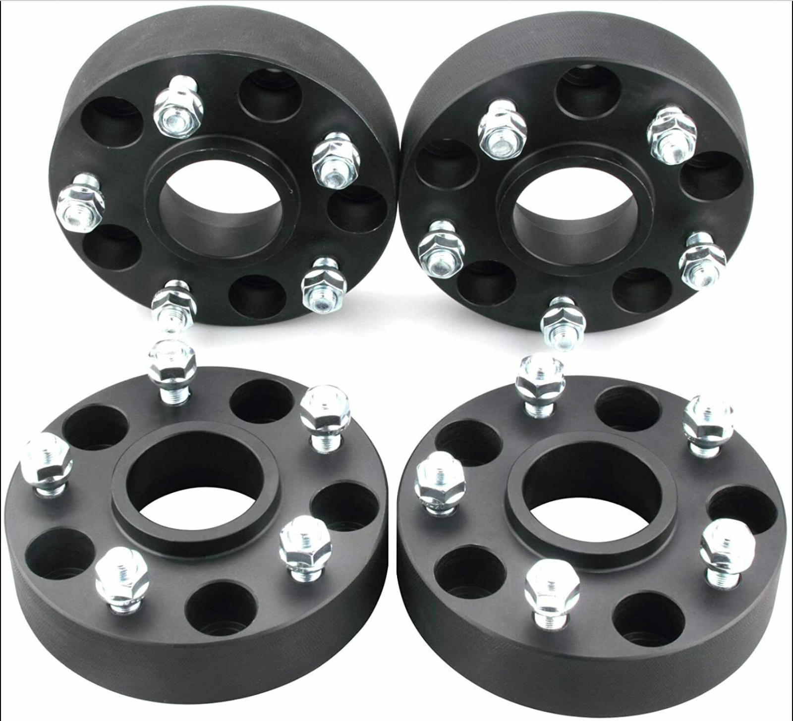 6x5.5 to 6x5.5 Hub Centric Wheel Spacers 1.25 Inch Fits Infiniti QX56 12x1.25