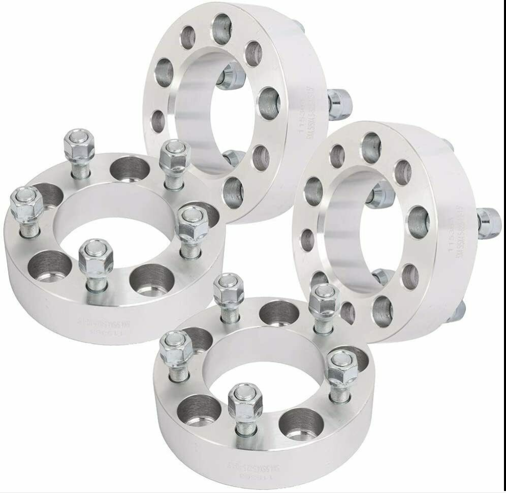 5x4.5 or 5x114.3 Wheel Spacers 1" Inch 25mm 12x1.25 For Nissan Infiniti Rims