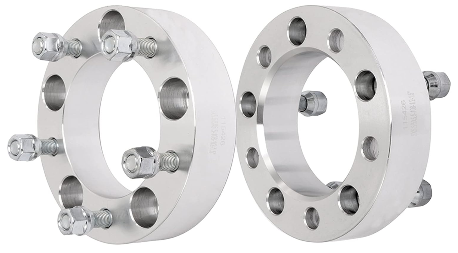 5x5.5 to 5x5 Wheel Adapters 1.5" Inch Fit Jeep JL Gladiator Rims on Ram 1500 2x