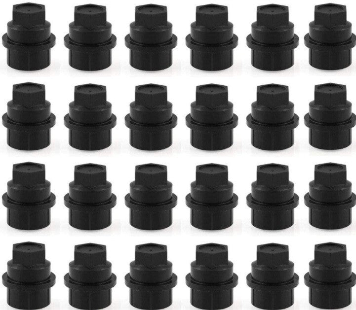 32 Lug Nut Cap Covers Fits Chevy GMC Silverado 2500 3500 HD Trucks 8x180 8x6.5