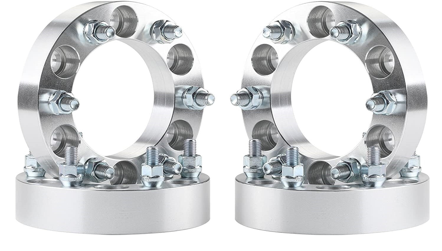 6x5.5 to 6x5.5 Wheel Spacers 1.5" Inch Fits Chevy GMC RAM 1500 TAHOE 14x1.5