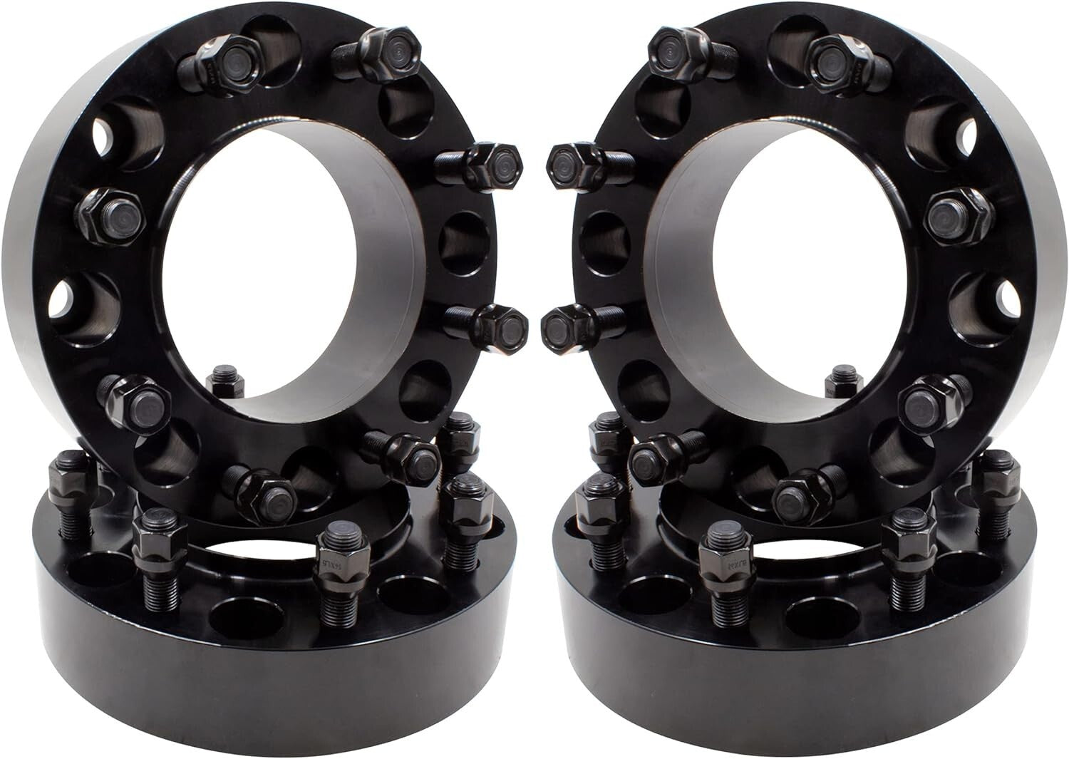 8x6.5 to 8x170 Hub Centric Wheel Adapters 2" Inch Ford 8x170 To Chevy GM 8x165.1