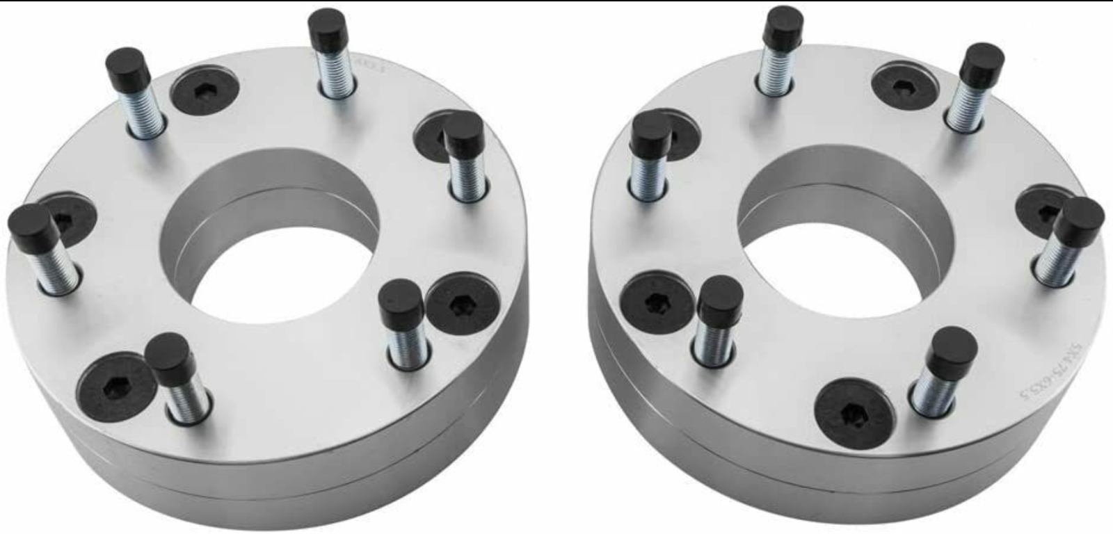 5x5 to 6x135 Wheel Adapters 2" Inch Put Ford F-150 Rims on 5x127 Hubs 12x1.5