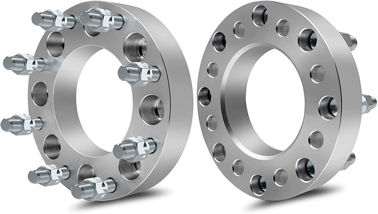 8x170 to 8x180 Wheel Adapters 1.5" Fit GMC Chevy Rims On 99-02 F-250 F-350 14x2