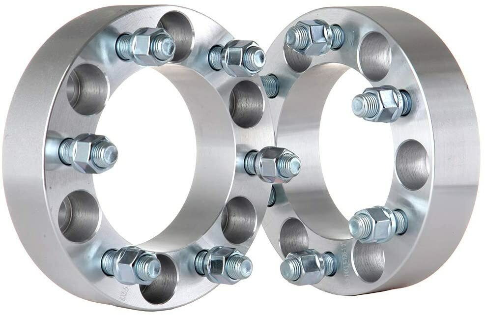 2x 6x5 Wheel Spacer Adapters 1.25" Fits Chevy Trailblazer Envoy Hub Centric 78.1