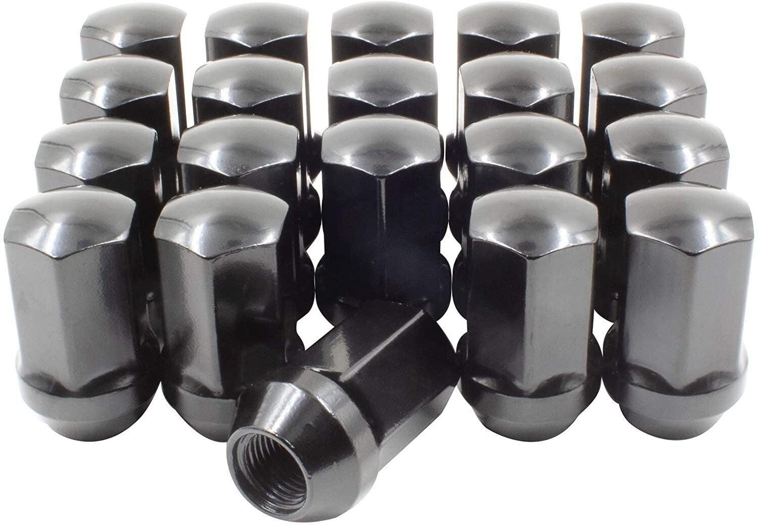 20x Black OEM Factory Style Lug Nuts 9/16" Fits Dodge Dakota Durango Ram 1500