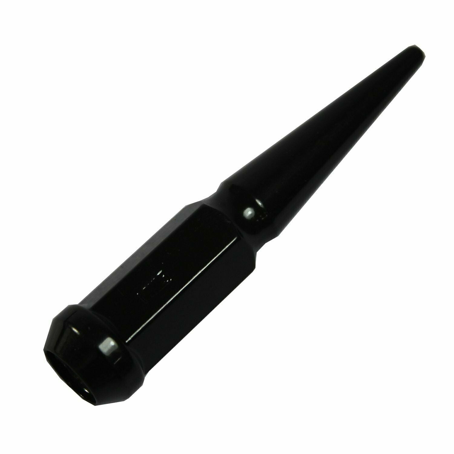 1x Black Spike Lug Nuts 9/16 Ford Super Duty F-250 F-350 Dodge RAM 9/16th
