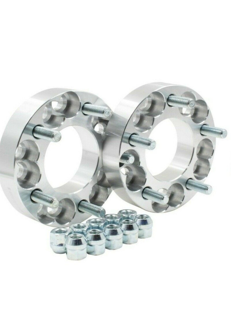 5x4.75 To 5x100 Wheel Adapters 1.25" Inch Fit 5x100 Rims On 5x120.7 Hubs 12x1.5