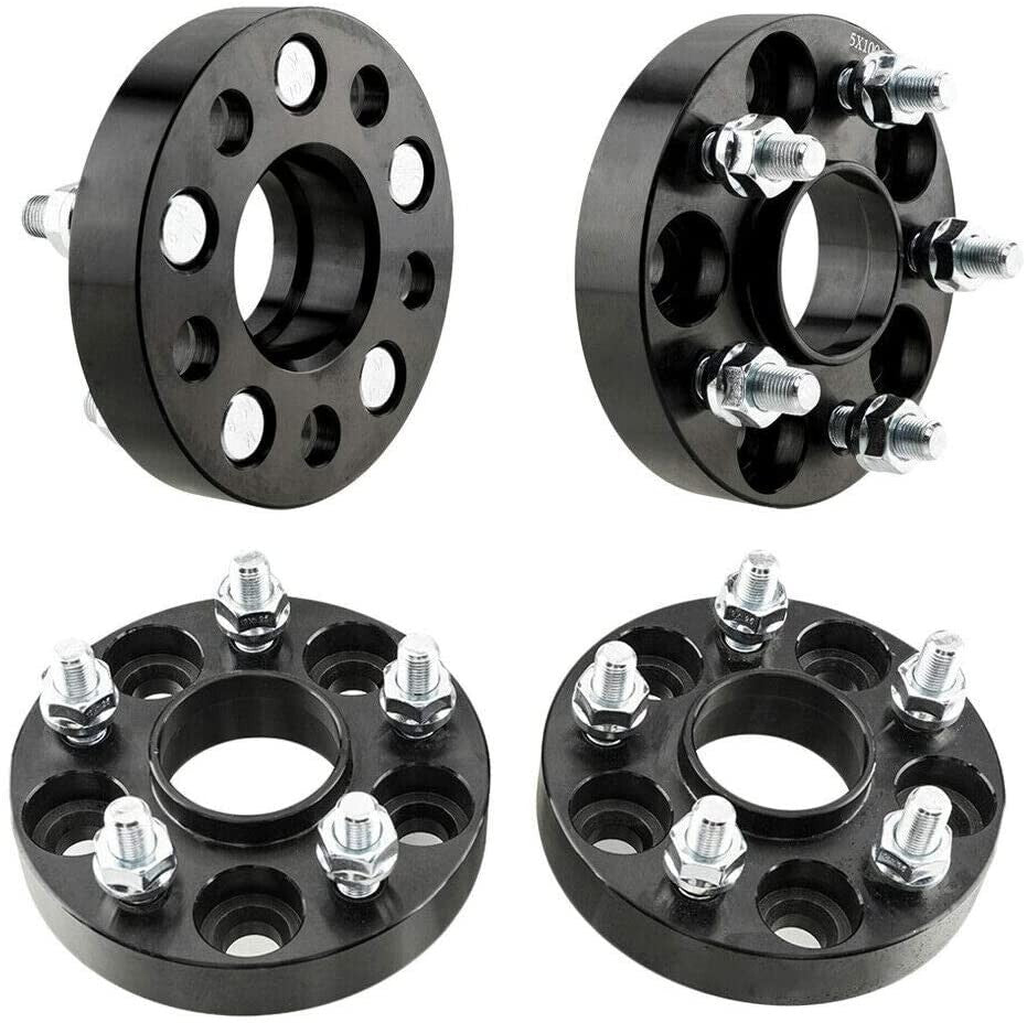 5x4.5 to 5x5 Wheel Adapters Hub Centric 1" Inch Adapt JK JL Wheels On Jeep TJ YJ