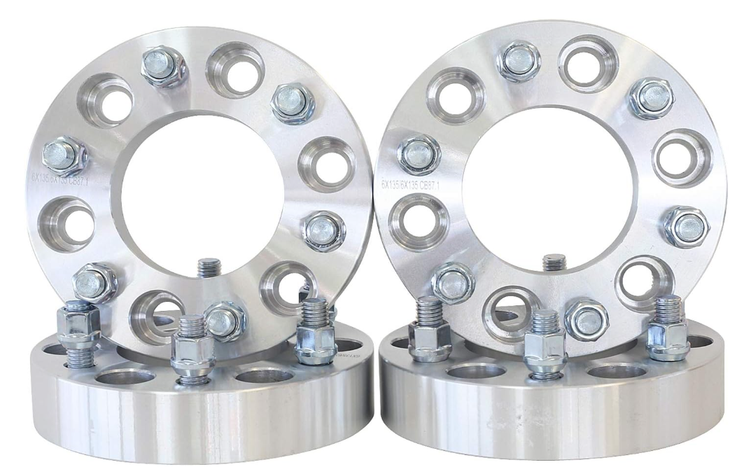 6x135 to 6x5.5 Wheel Adapters 1.5 Inch 14x1.5 Put Silverado Wheels on Ford F-150