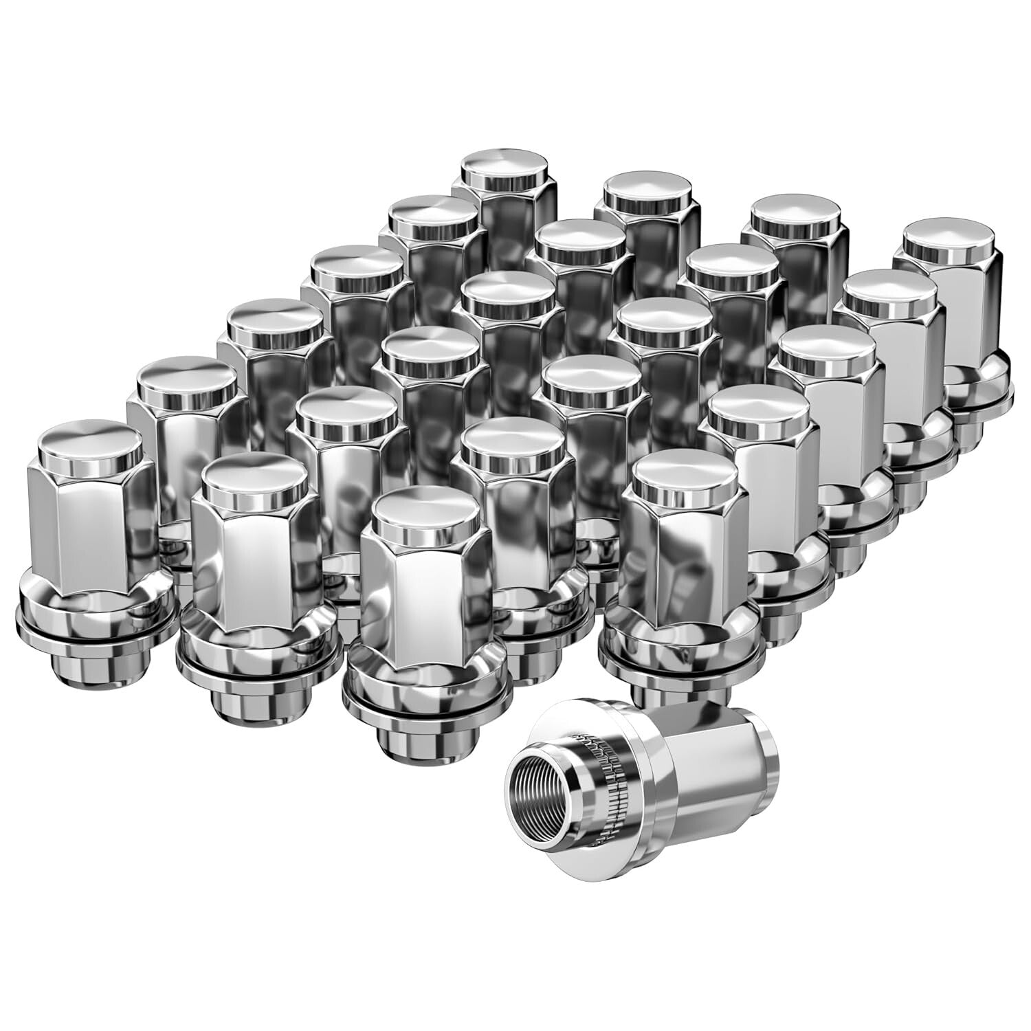24 OEM Factory Mag Lug Nuts 12x1.5 Fits Toyota Tacoma TRD Off-Road 4Runner 1.87"