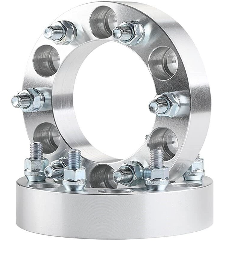 6x5 to 6x5.5 Wheel Adapters 1.25" Inch Chevy Trailblazer Envoy SSR 12x1.5 2x