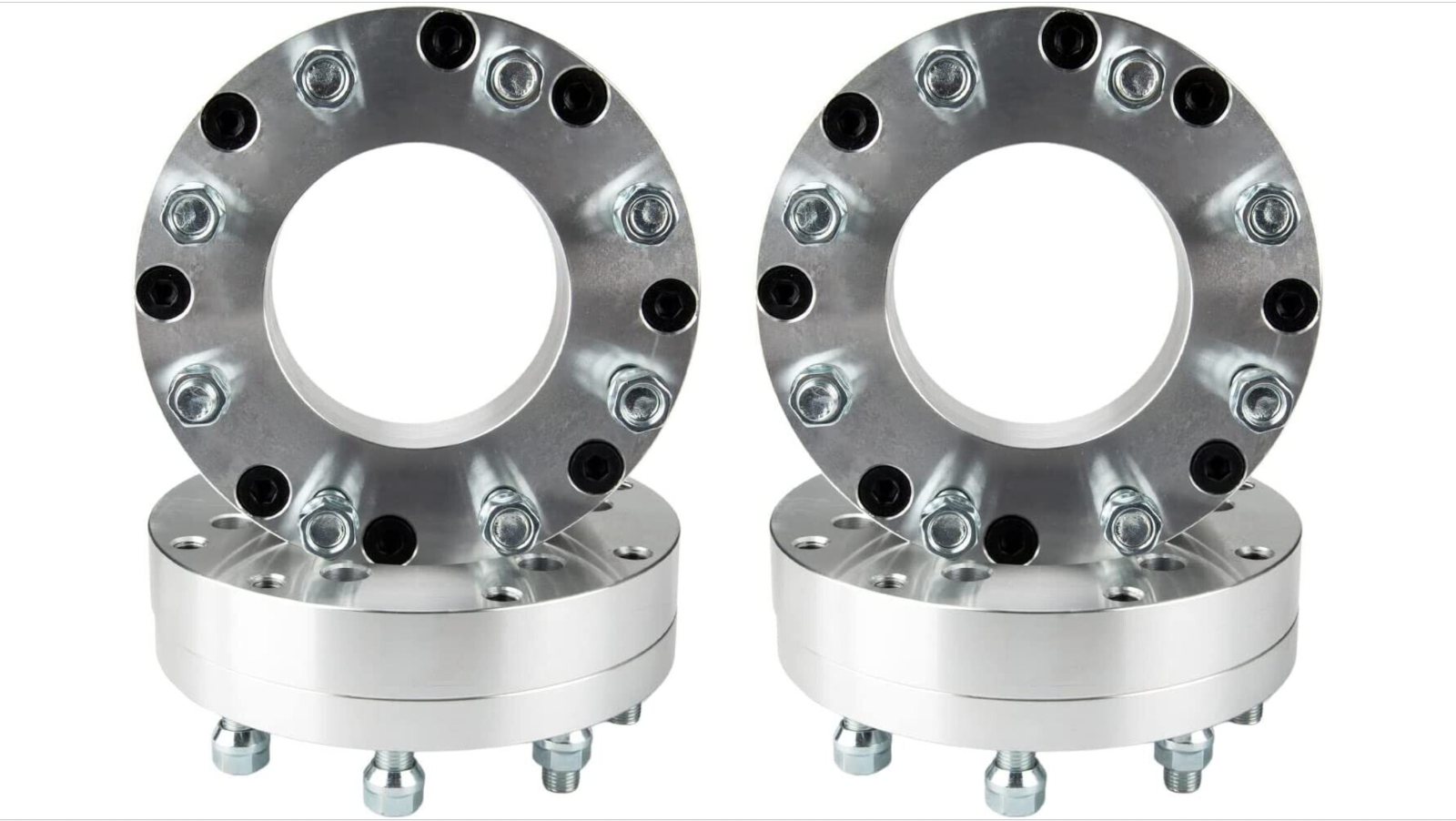 6x5.5 to 8x170 Wheel Adapters 2" Inch Fit 8x170 Rims on 6x139.7 Hubs 14x1.5 4x
