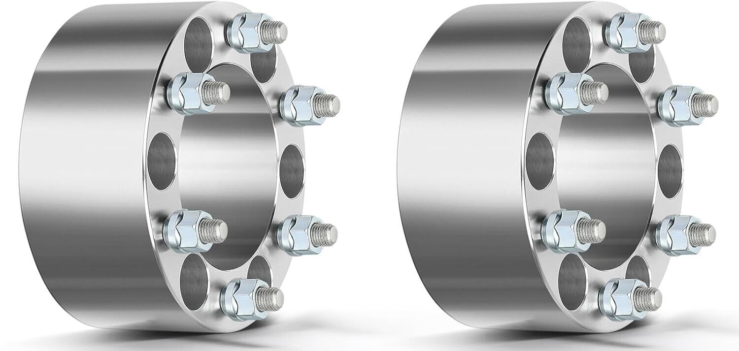 6x5.5 Wheel Spacers Adapters 2.5" Inch Fits Chevy Silverado GMC Sierra 1500 2x