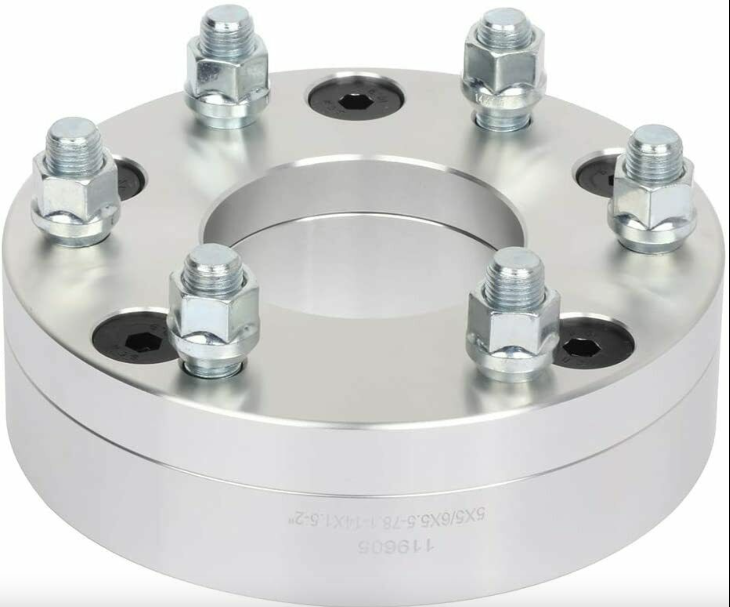 5x5.5 to 6x5.5 Wheel Adapter 2" Inch Fit 6x139.7 Rims on 5x139.7 Hubs 1/2x20 1x