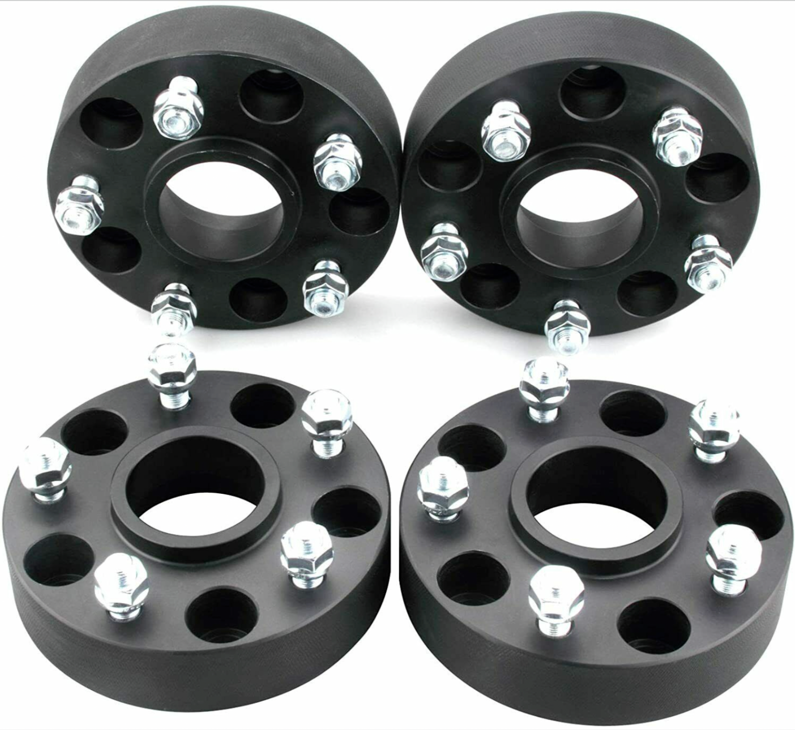 5x5 to 5x5 Hub Centric Wheel Spacers 2" Inch 50mm 5x127 Fits Chevy GMC 14x1.5 4x