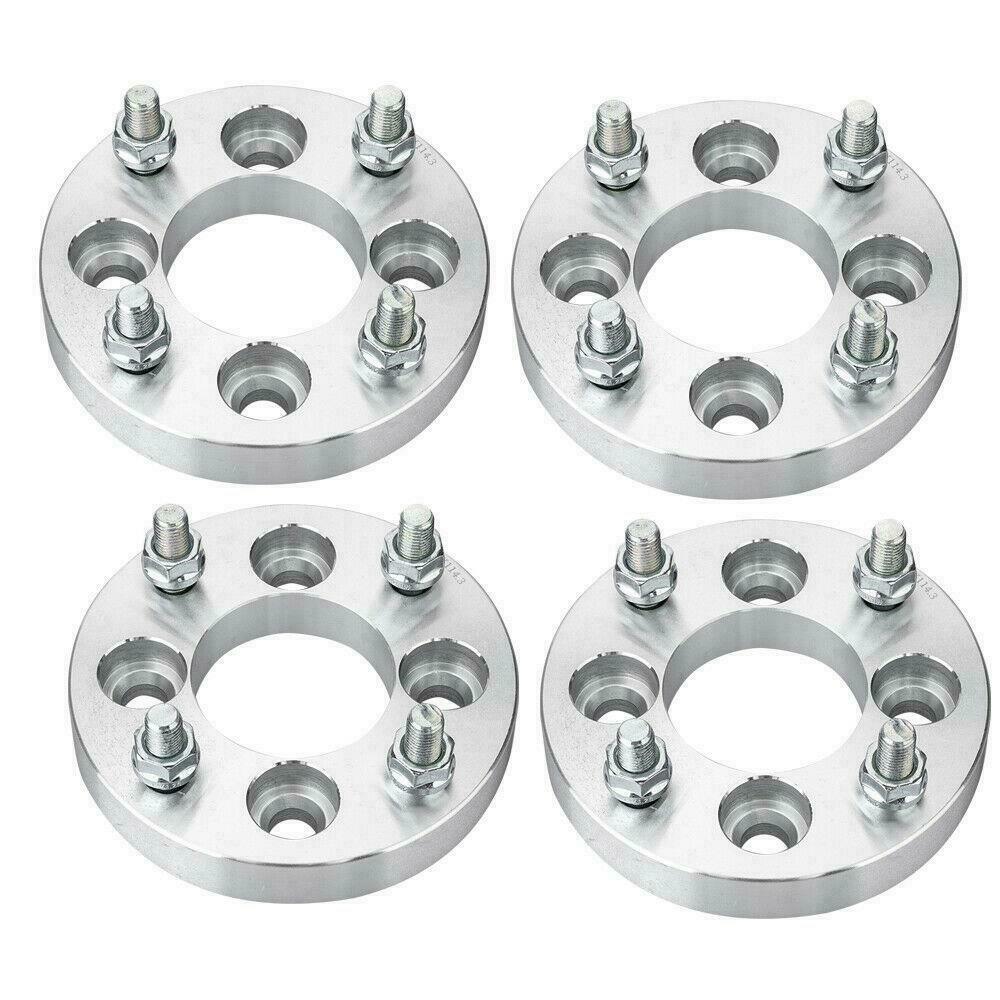 Wheel Spacers 1" Inch 25mm 12x1.5 Fits Acura Honda Kia Mazda Toyota JDM 4x