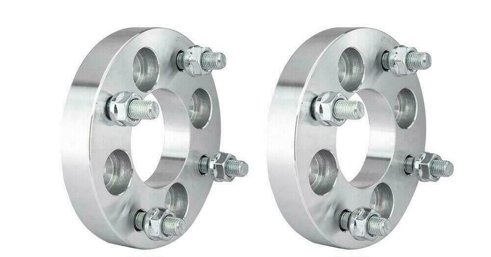 4x100 to 4x100 Wheel Spacers 1" Inch 25mm 12x1.5 Fits Acura Honda Kia Mazda