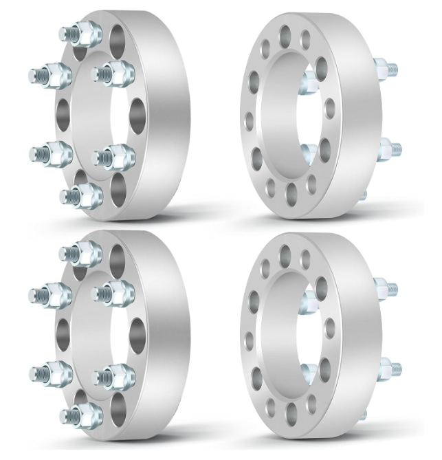 6x135 to 6x5.5 Wheel Adapters 1.5" Inch 14x1.5 Put 6x139.7 Wheels on Ford F-150