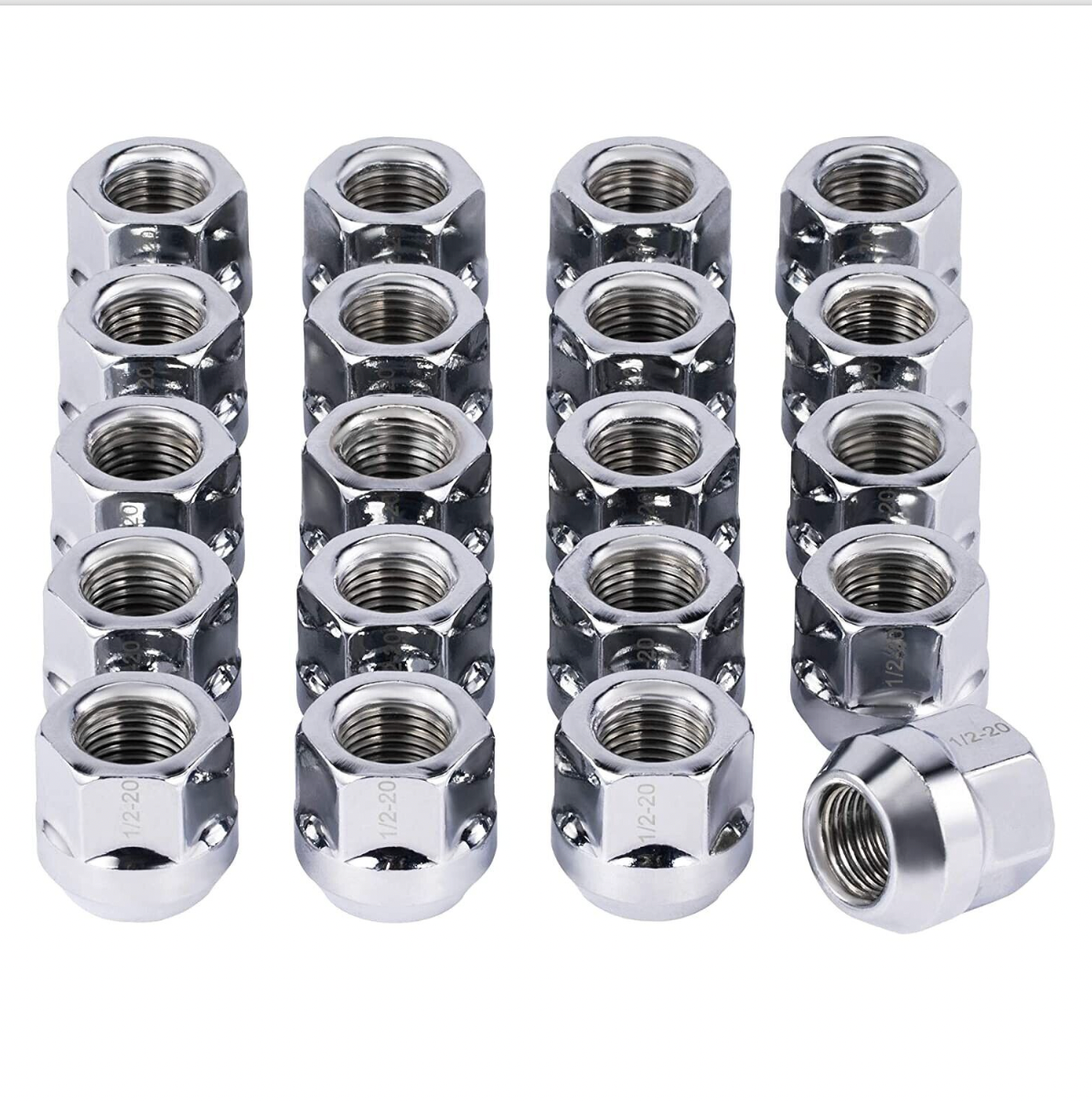 27 Open End Lug Nuts .84" Inch 12x1.5 Fits 6x5.5 Toyota FJ Cruiser 3/4 Hex 19mm