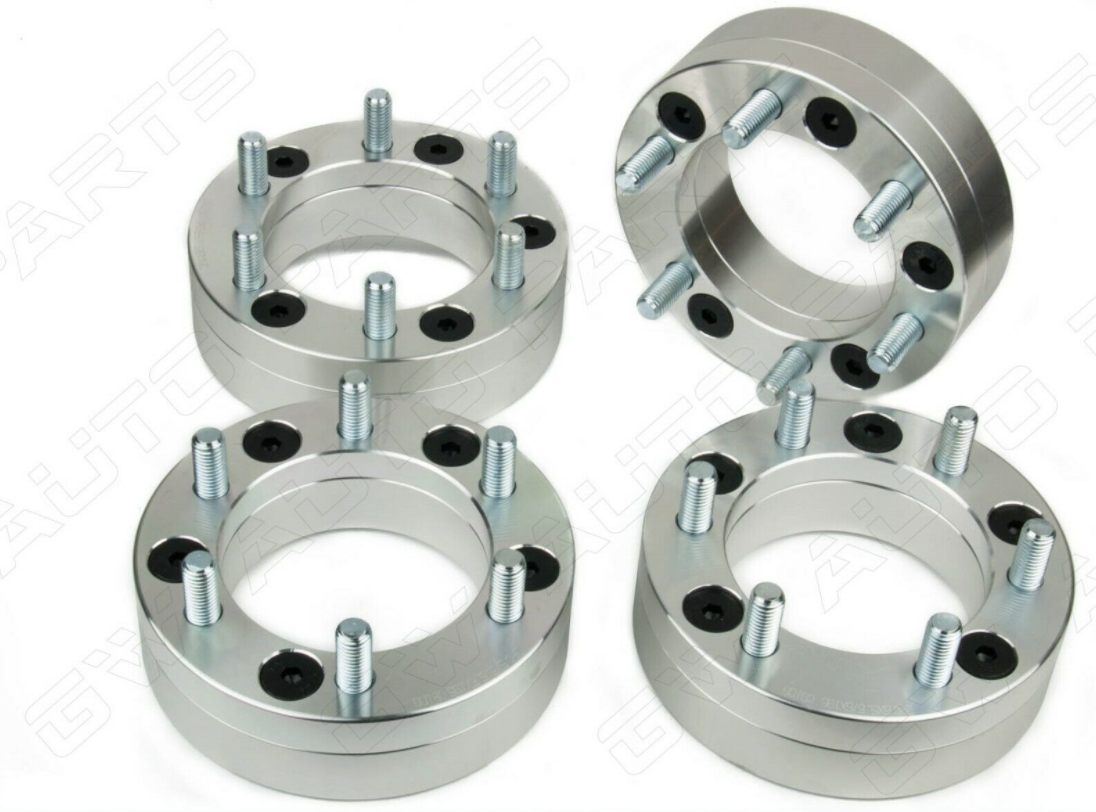 4x 5x5 to 6x135 Wheel Spacers Adapters 2" Inch Put Ford F-150 Rims On Jeep Chevy