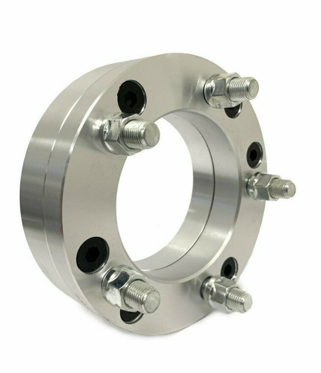 6x5.5 to 5x5.5 Wheel Adapters 2 Inch Fit 5 Lug Wheels On 6 Lug Trucks 14x1.5 1x